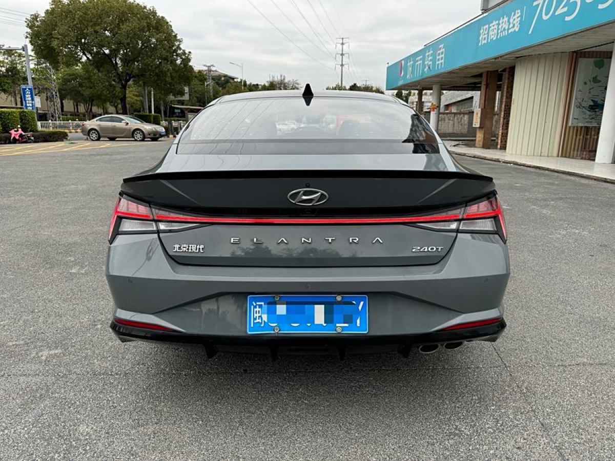 現(xiàn)代 伊蘭特  2023款 240TGDi DCT N Line LUX尊貴版圖片