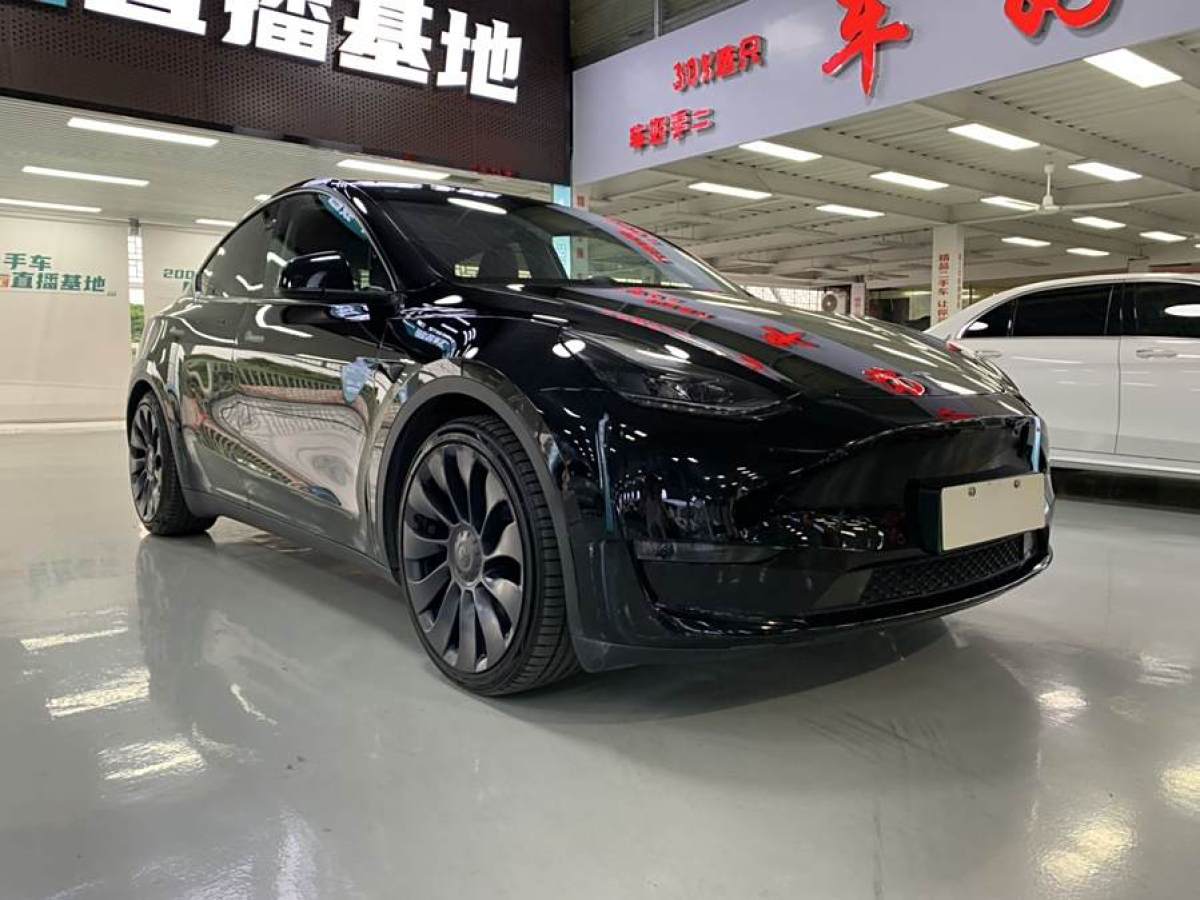 2023年10月特斯拉 Model Y  2021款 改款 Performance高性能全輪驅(qū)動版