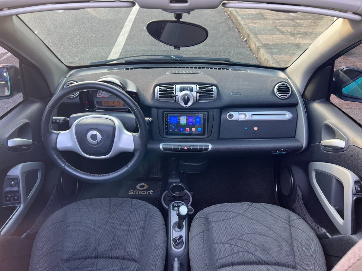 2016年8月smart fortwo  2012款 1.0 MHD 敞篷激情版