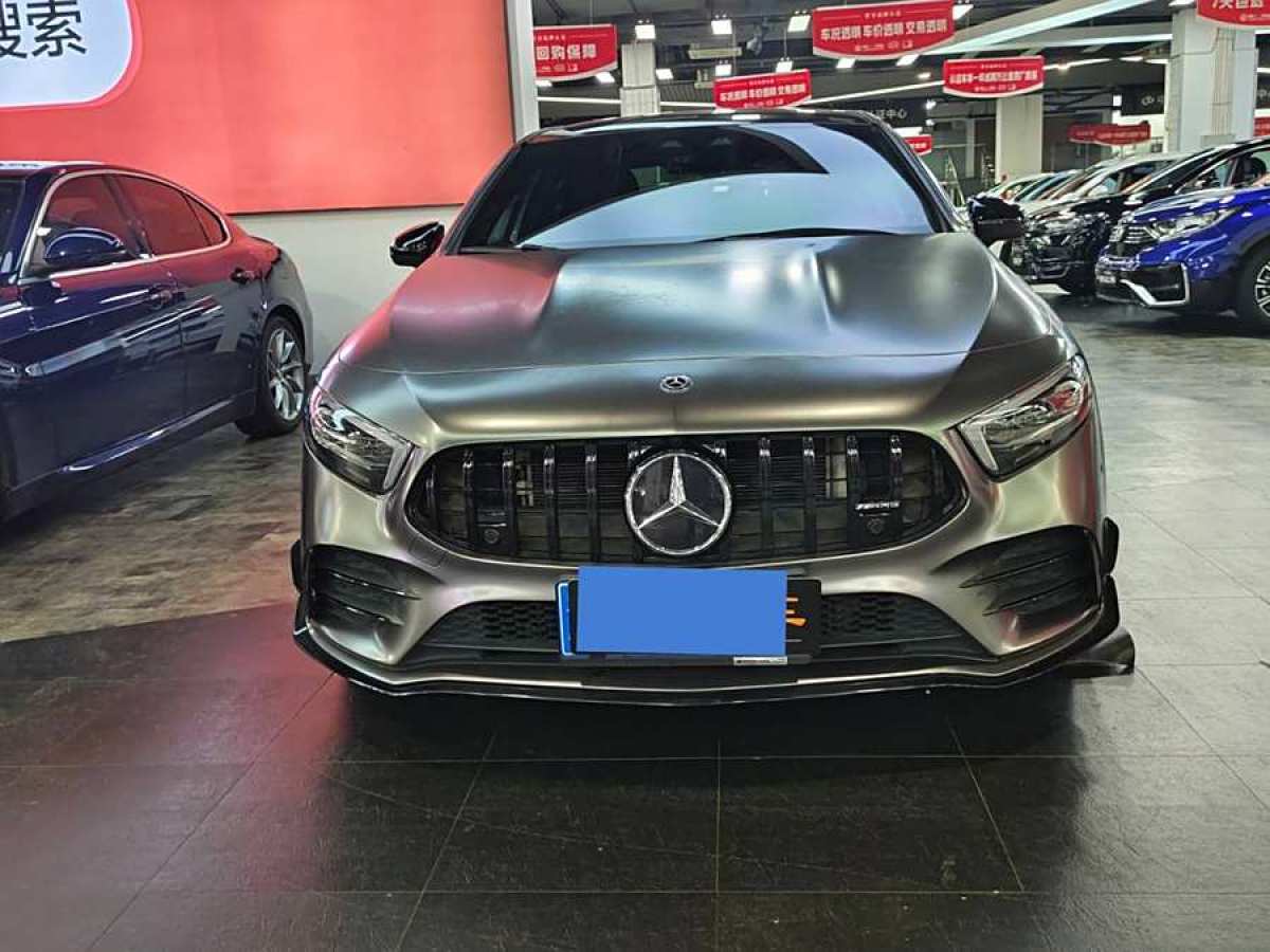 奔馳 奔馳A級AMG  2019款 AMG A 35 L 4MATIC圖片