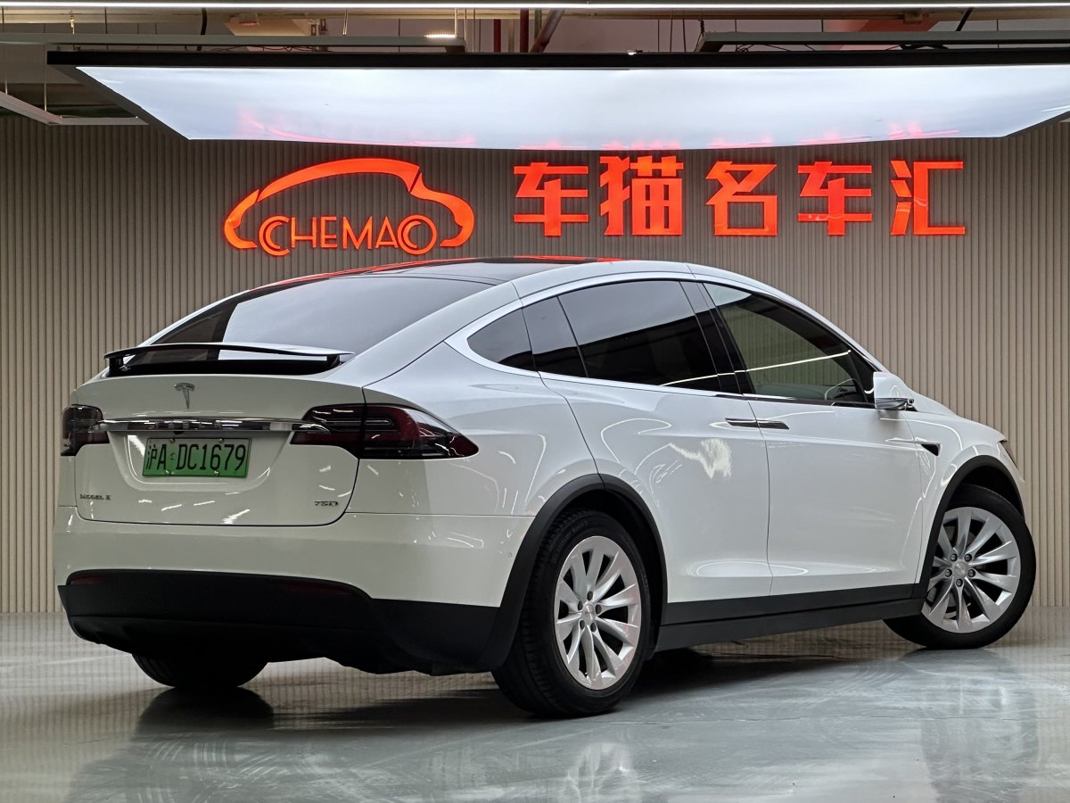 特斯拉 Model X  2016款 Model X 75D圖片