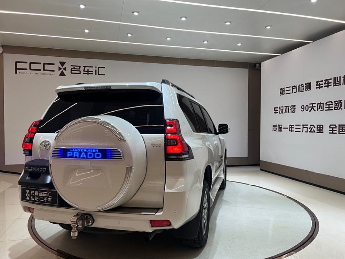 豐田 普拉多  2018款 3.5L 自動TX-L后掛備胎圖片