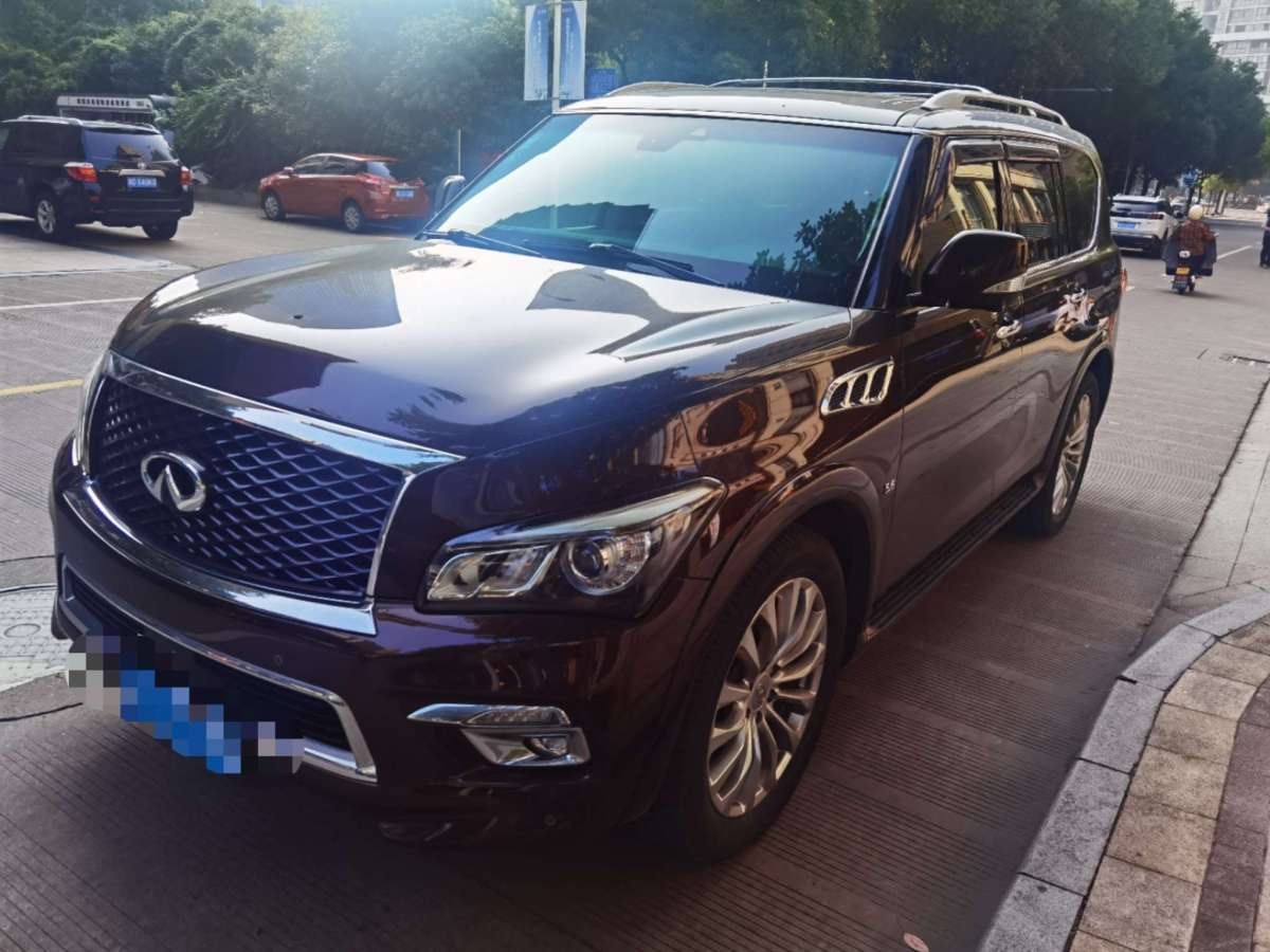 2017年6月英菲尼迪 QX80  2016款 5.6L 4WD