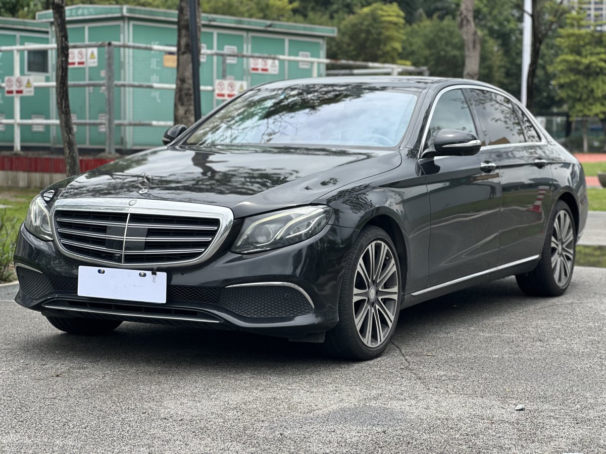 2018年1月奔馳 奔馳E級  2017款 E 320 L 4MATIC