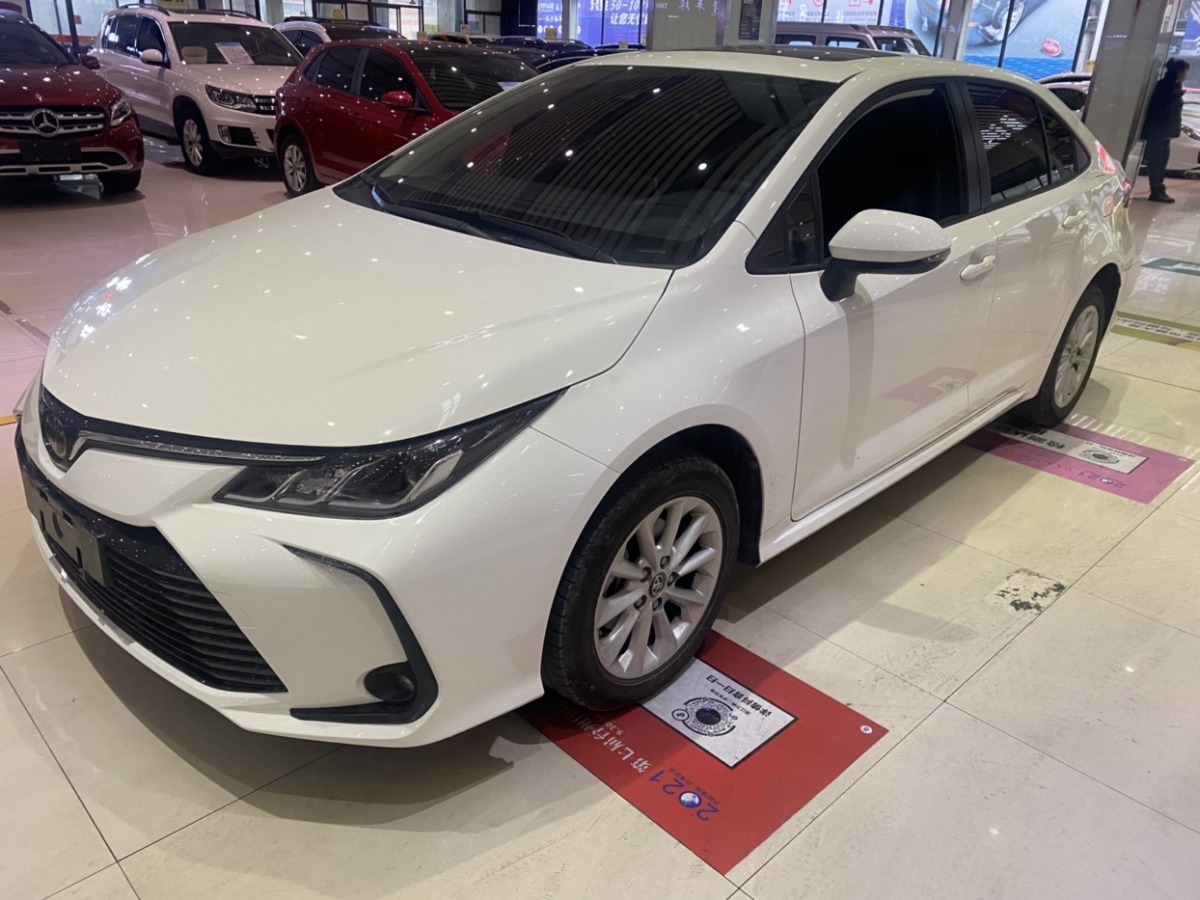 豐田 卡羅拉 2021款 1.2t s-cvt精英plus版圖片