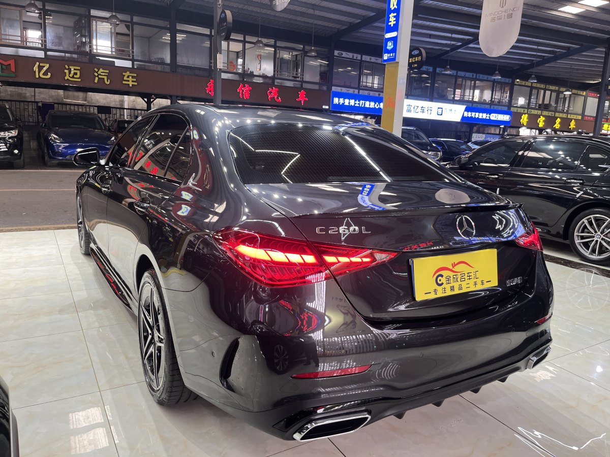 奔馳 奔馳C級(jí)  2023款 改款二 C 260 L 皓夜運(yùn)動(dòng)版圖片