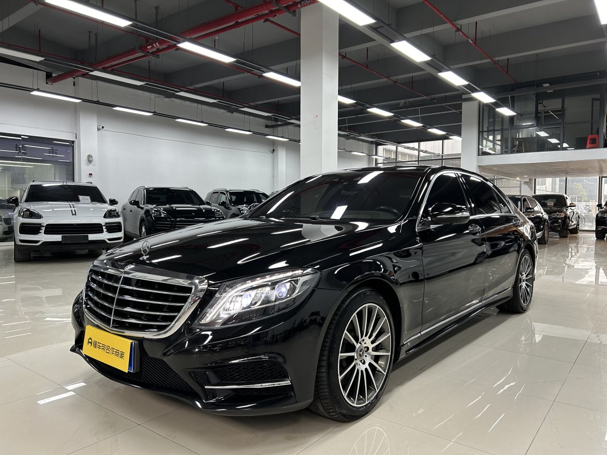 2017年7月奔馳 奔馳S級  2017款 S 400 L 4MATIC