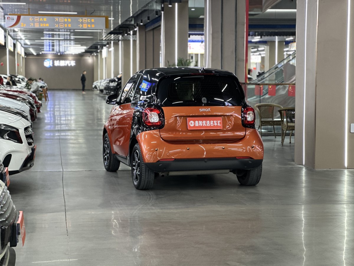 smart fortwo  2019款 0.9T 66千瓦硬頂動擎版 國VI圖片