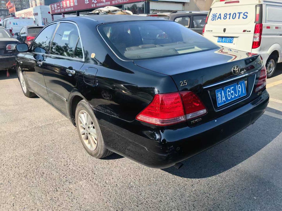 豐田 皇冠  2007款 2.5L Royal 導(dǎo)航版圖片