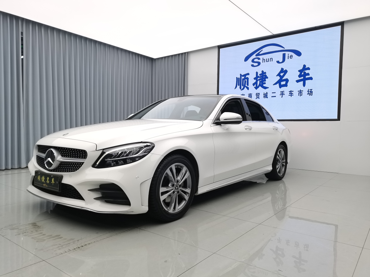 奔馳 奔馳C級  2021款 C 200 L 時尚型運動版圖片