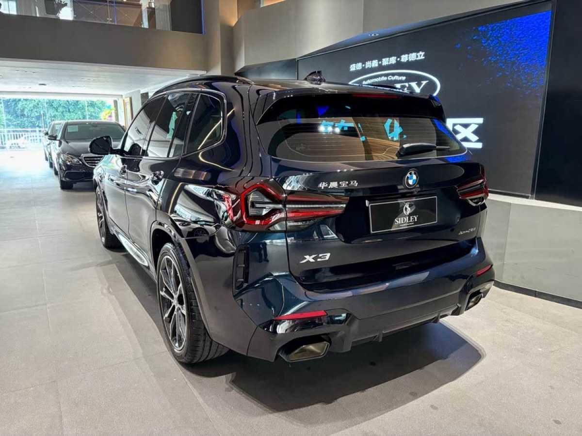 寶馬 寶馬X3  2022款 xDrive30i 領(lǐng)先型 M曜夜套裝圖片