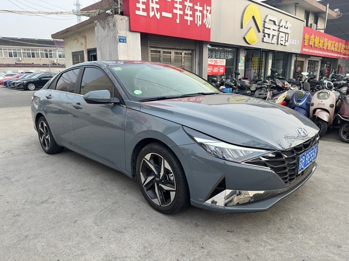 現(xiàn)代 伊蘭特  2021款 1.5L LUX尊貴版圖片