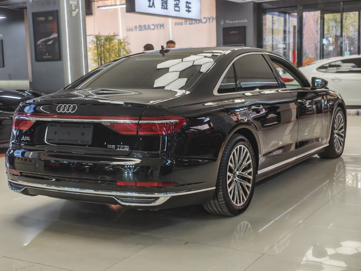 2019年4月奧迪 奧迪A8  2018款 A8L 55 TFSI quattro投放版精英型