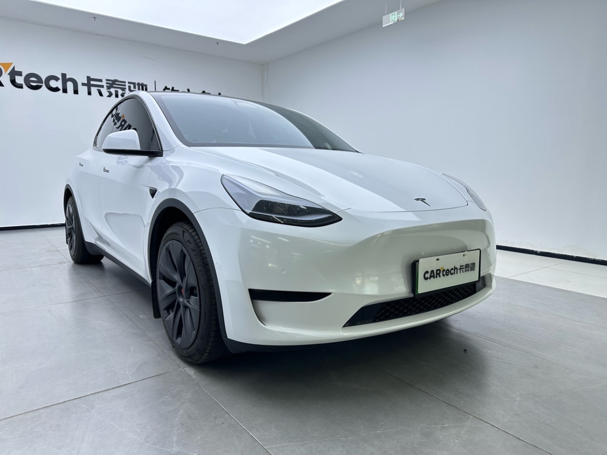 特斯拉 Model Y  2021款 改款 標(biāo)準(zhǔn)續(xù)航后驅(qū)升級版圖片