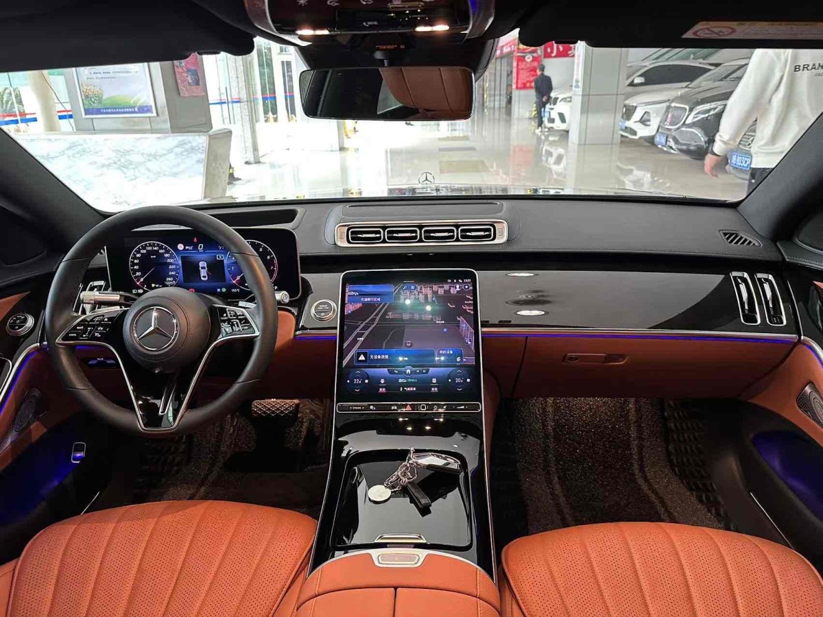 奔驰 奔驰S级  2022款 改款 S 400 L 豪华型图片
