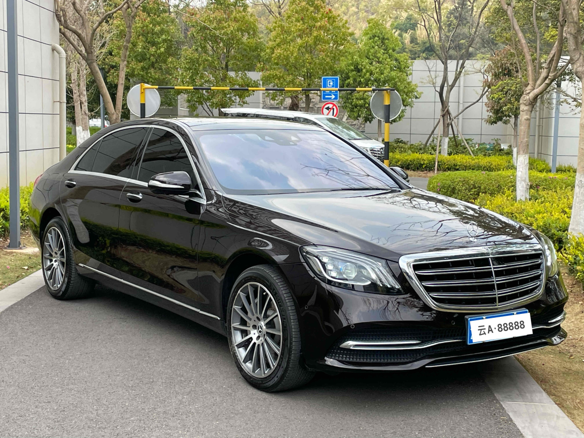 奔馳 奔馳S級  2022款 改款 S 450 L圖片