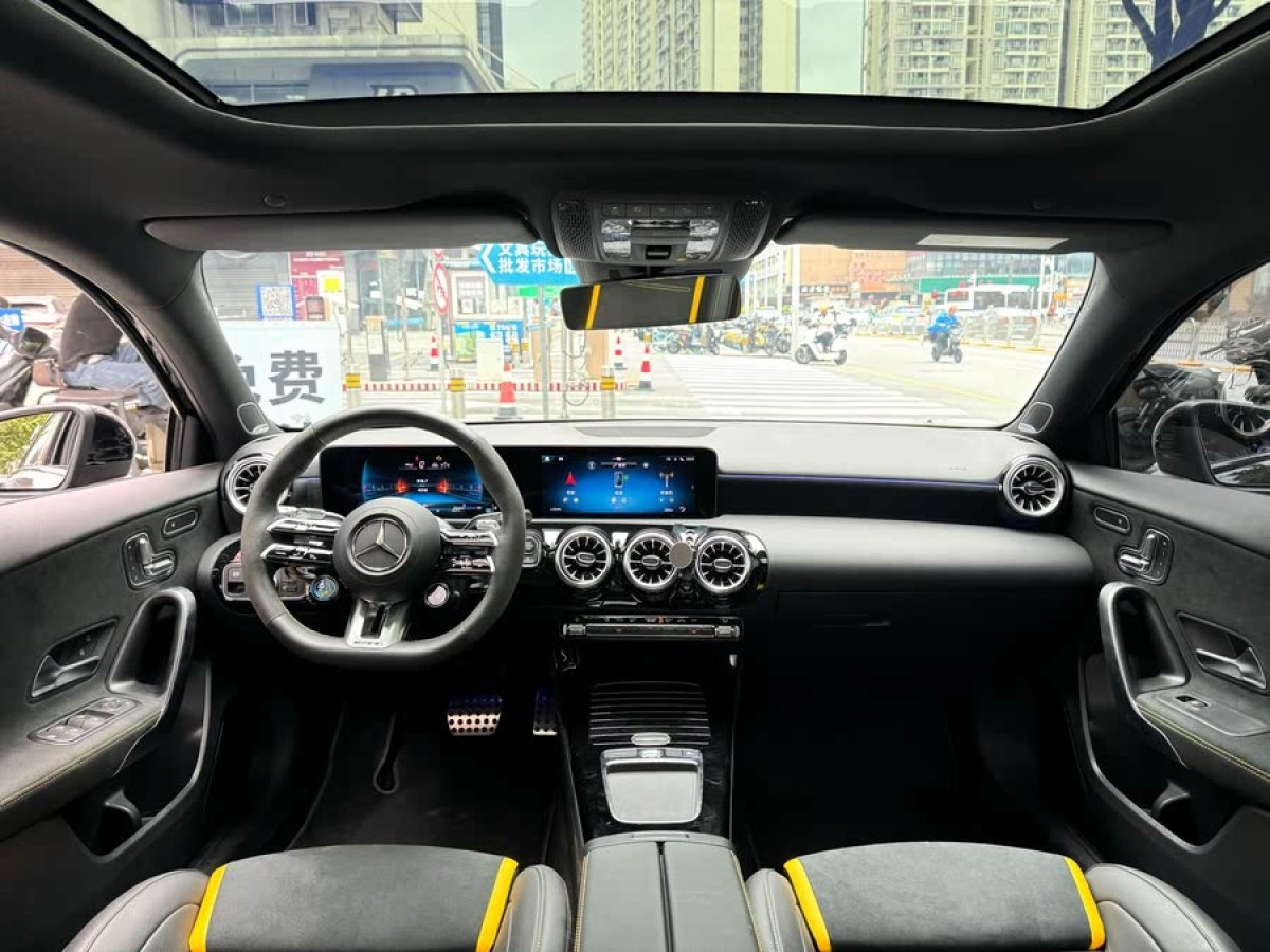 奔馳 奔馳A級AMG  2024款 改款 AMG A 45 S 4MATIC+圖片