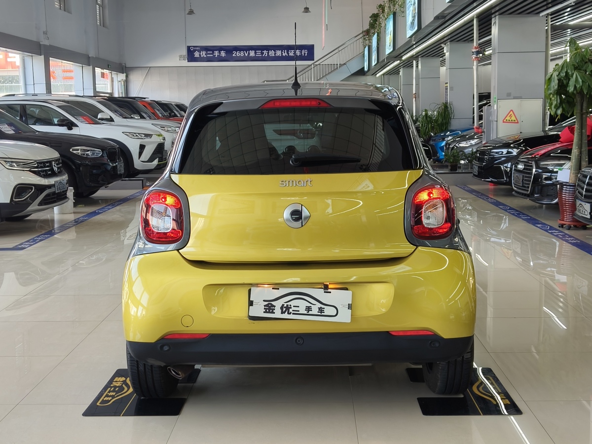 smart forfour  2018款 1.0L 52千瓦激情版圖片