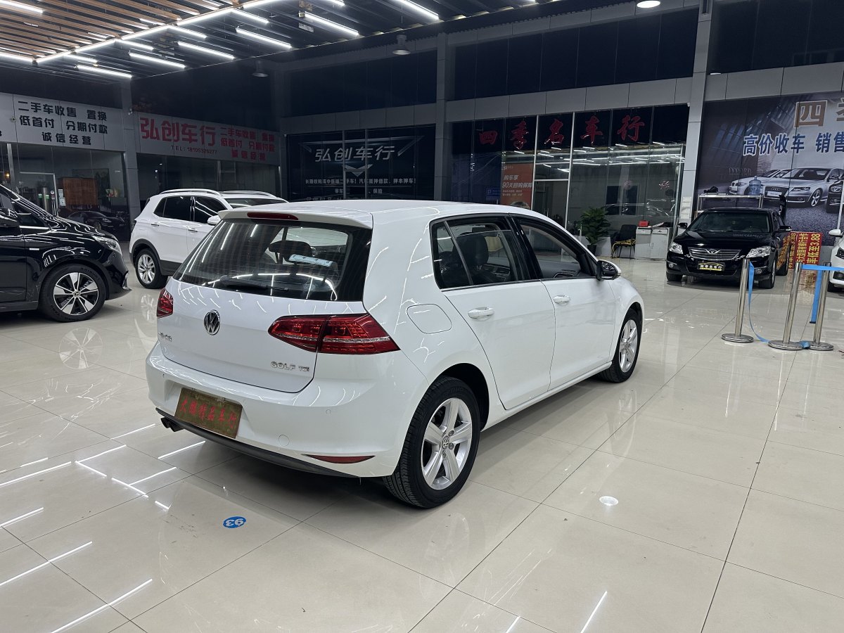 2015年4月大眾 高爾夫  2015款 1.4TSI 自動(dòng)豪華型