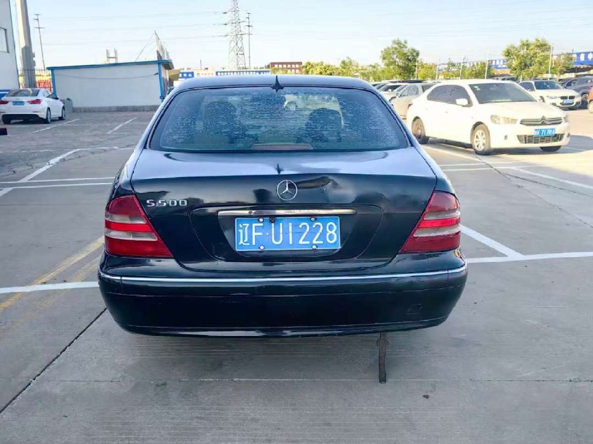 2000年12月奔馳 奔馳S級  2003款 S500 5.0L