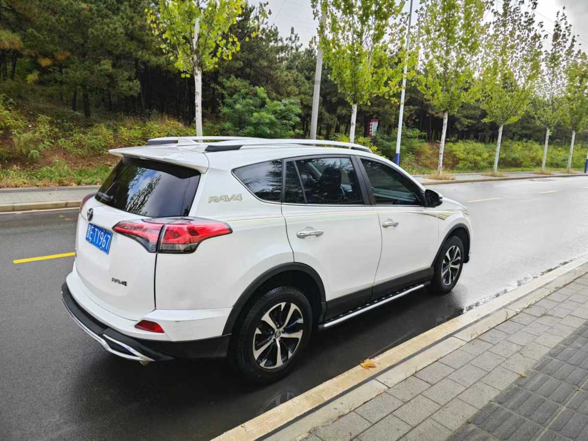 2018年1月豐田 RAV4  2018款 榮放 2.0L CVT兩驅(qū)風(fēng)尚X版