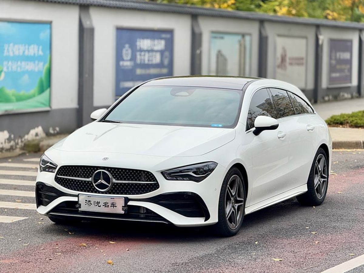 奔馳 奔馳CLA級(jí)  2024款 改款 CLA 200 獵跑車圖片