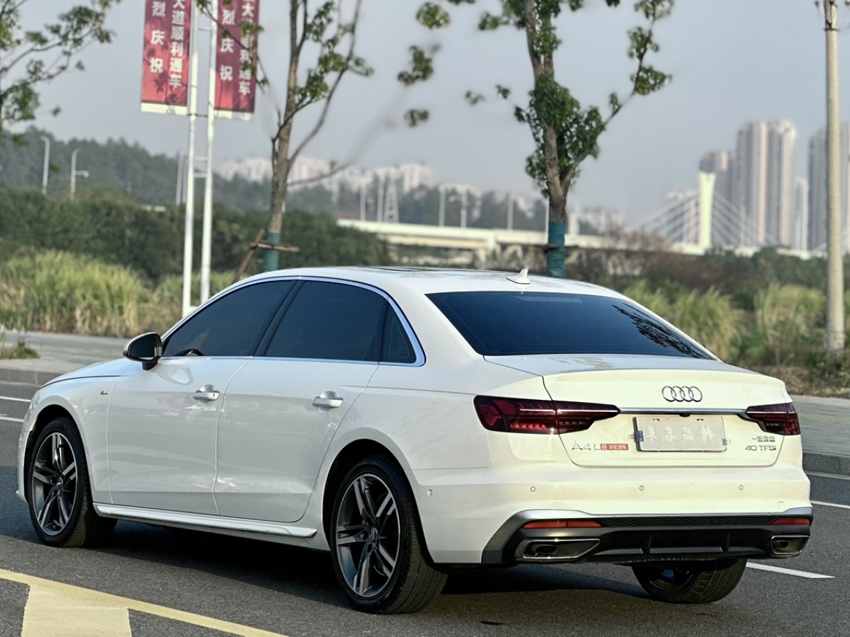 奧迪 奧迪A4L  2020款 40 TFSI 豪華動感型圖片