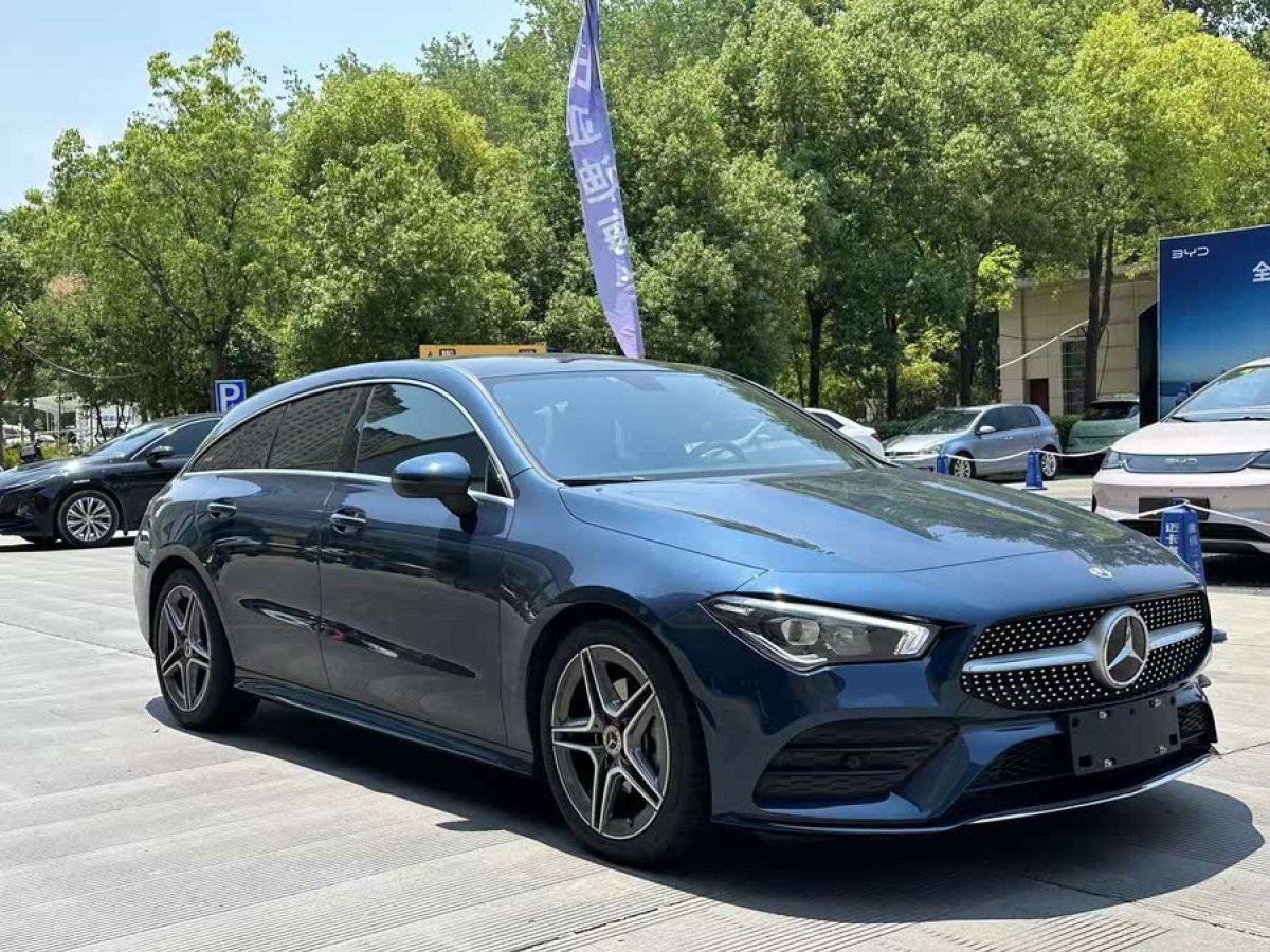 奔馳 奔馳CLA級(jí)  2022款 改款 CLA 200 獵跑車圖片