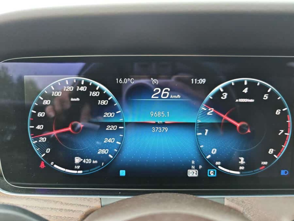 奔馳 奔馳E級  2022款 改款 E 300 L 豪華型圖片