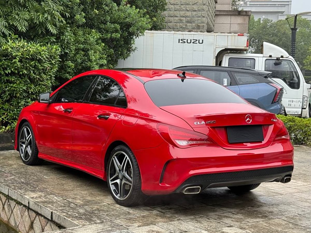 2014年9月奔馳 奔馳CLA級  2014款 CLA 260 4MATIC