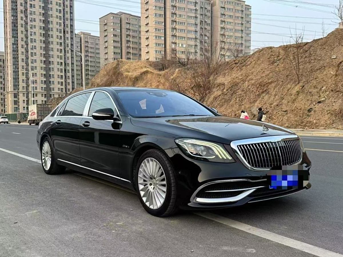 2019年6月奔馳 邁巴赫S級  2019款  改款 S 450 4MATIC