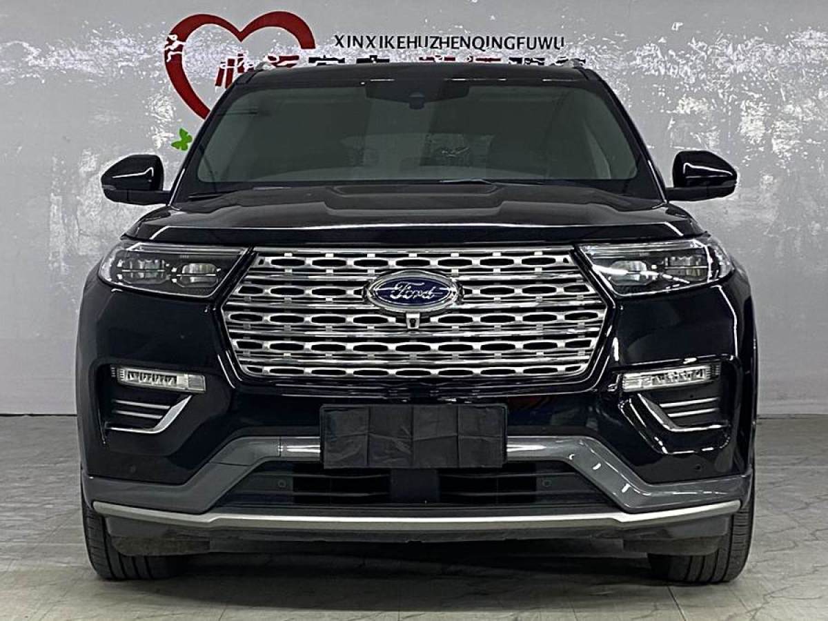 2021年6月福特 探險(xiǎn)者  2023款 EcoBoost 285 四驅(qū)鈦金版 7座