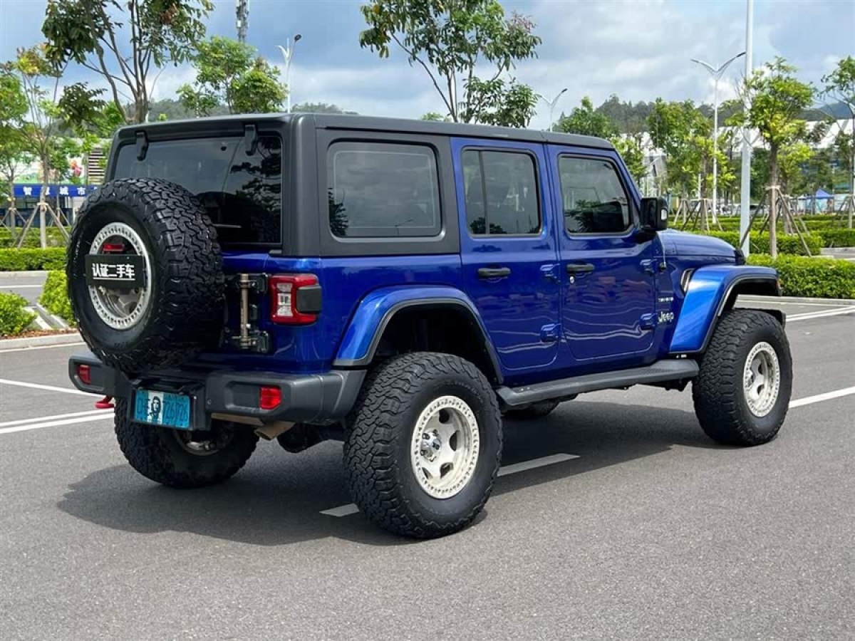 Jeep 牧馬人  2019款 2.0T Sahara 四門版 國VI圖片