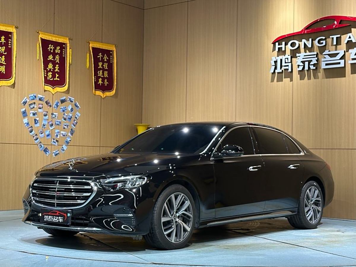 奔馳 奔馳E級  2024款 E 300 L 時尚型圖片