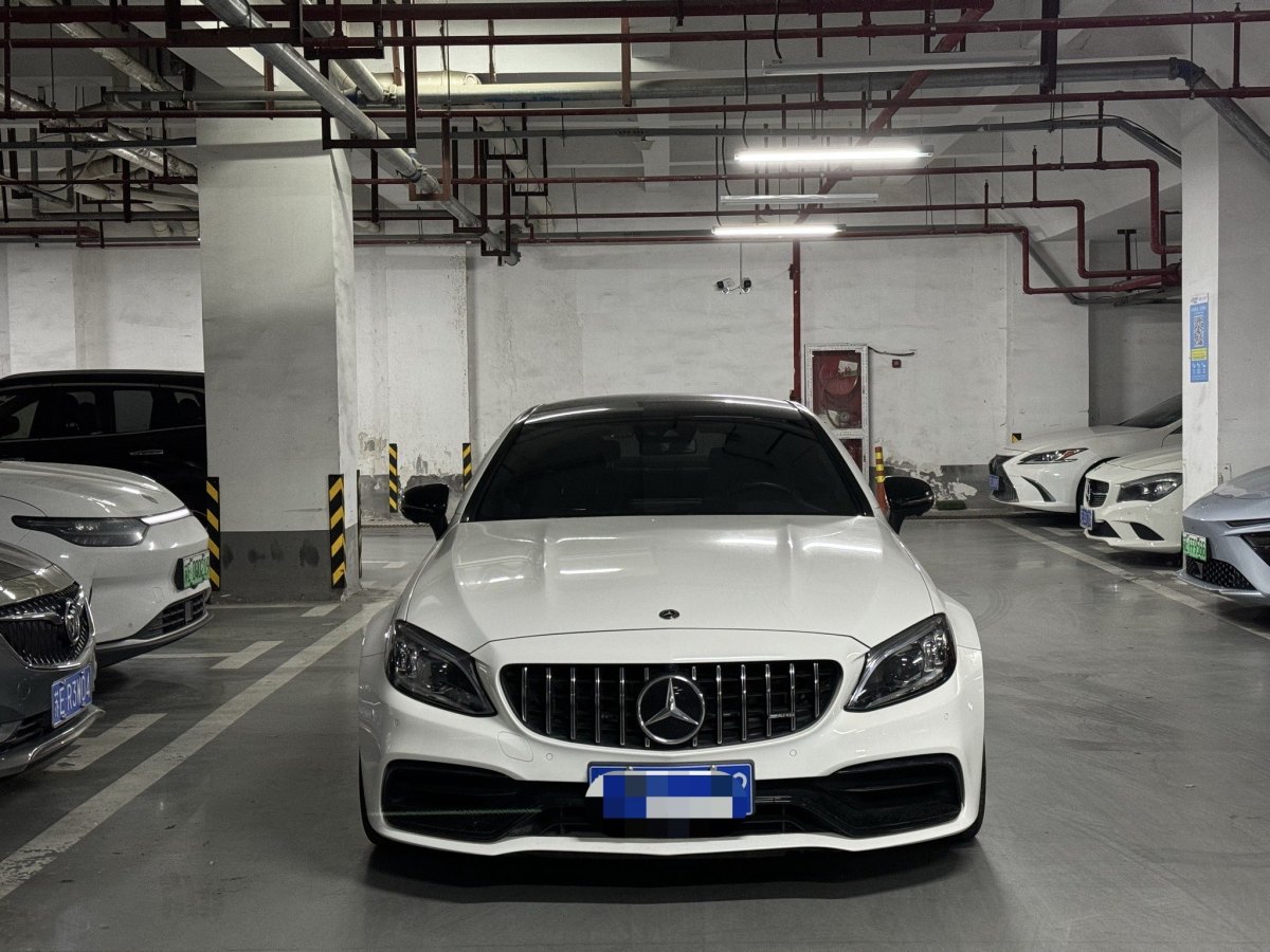 奔馳 奔馳C級(jí)AMG  2019款 AMG C 63 轎跑車圖片