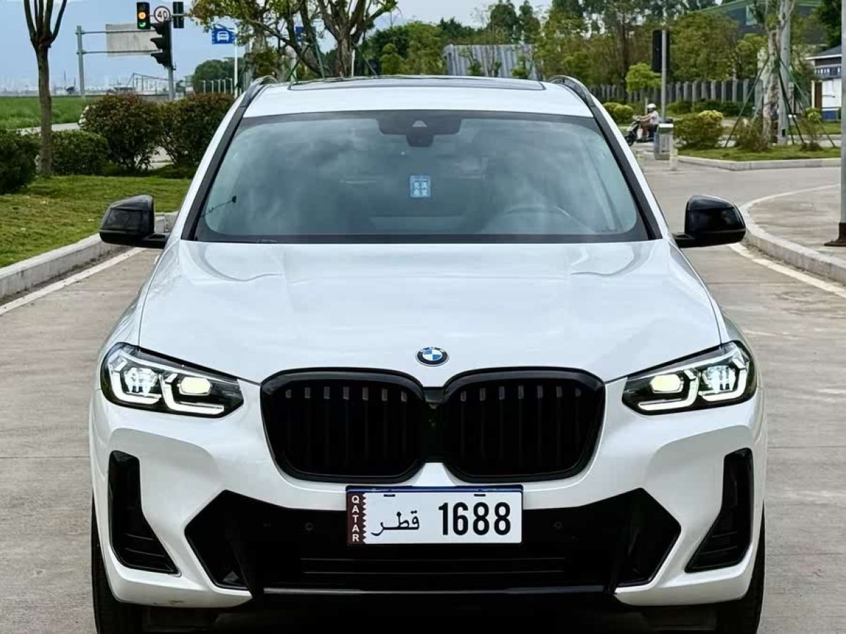 寶馬 寶馬X3  2022款 改款 xDrive30i 領(lǐng)先型 M曜夜套裝圖片