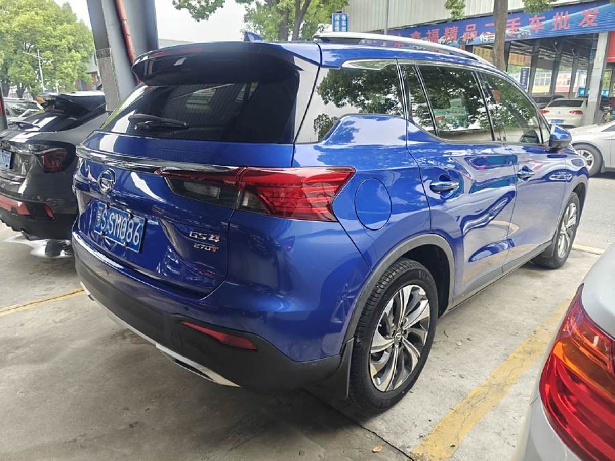 廣汽傳祺 GS4  2020款 270T 自動(dòng)智聯(lián)科技版圖片