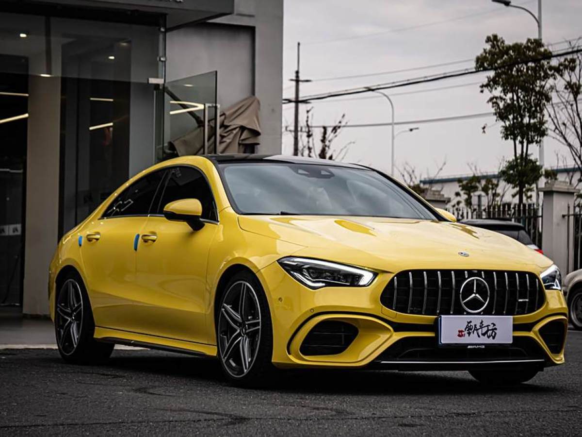 奔馳 奔馳CLA級AMG  2022款 AMG CLA 45 4MATIC+圖片