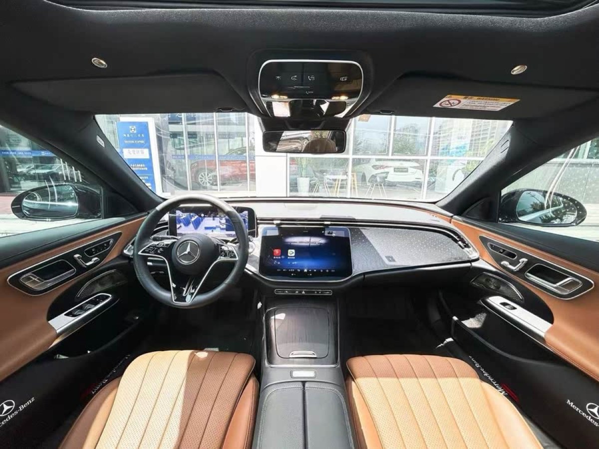 奔馳 奔馳E級  2024款 改款 E 300 L 時尚型圖片
