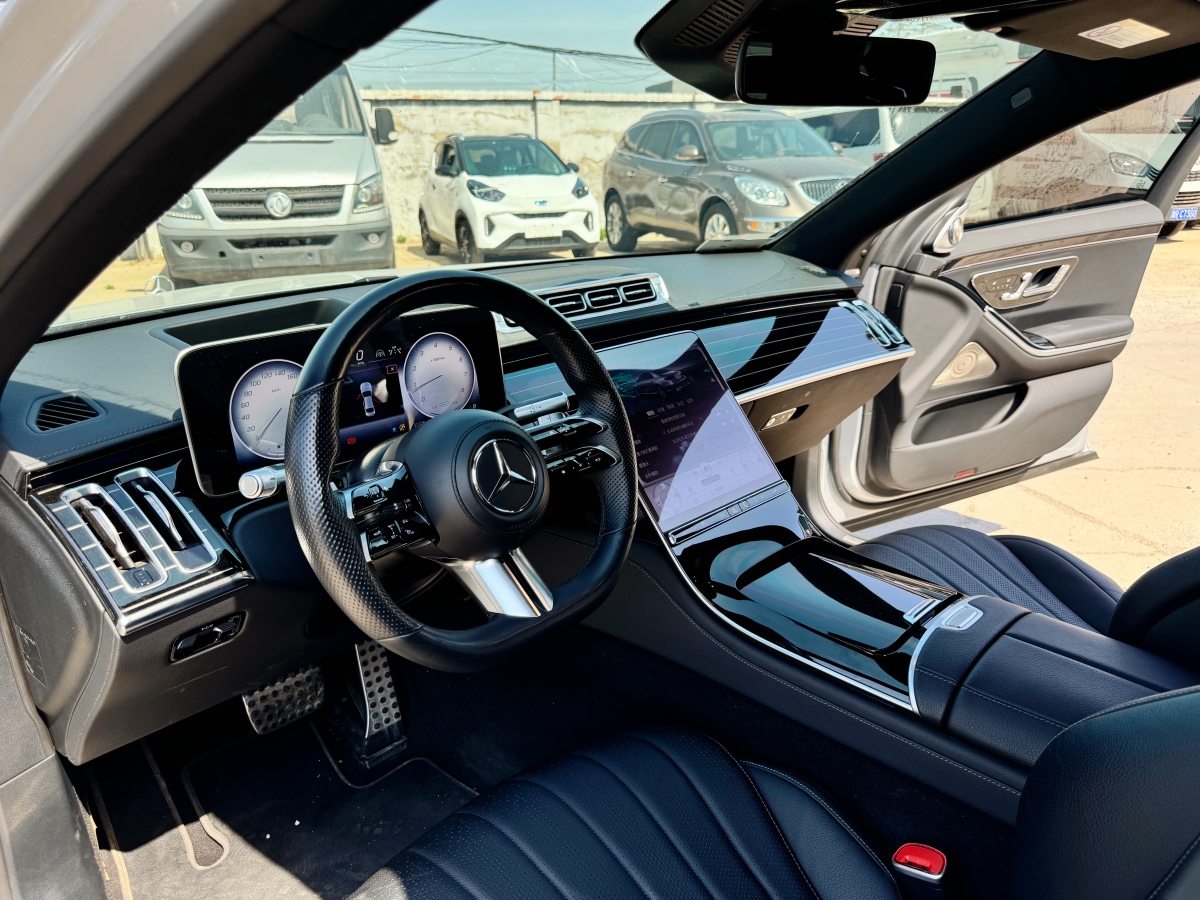 奔驰 奔驰S级  2022款 改款 S 450 L 4MATIC图片