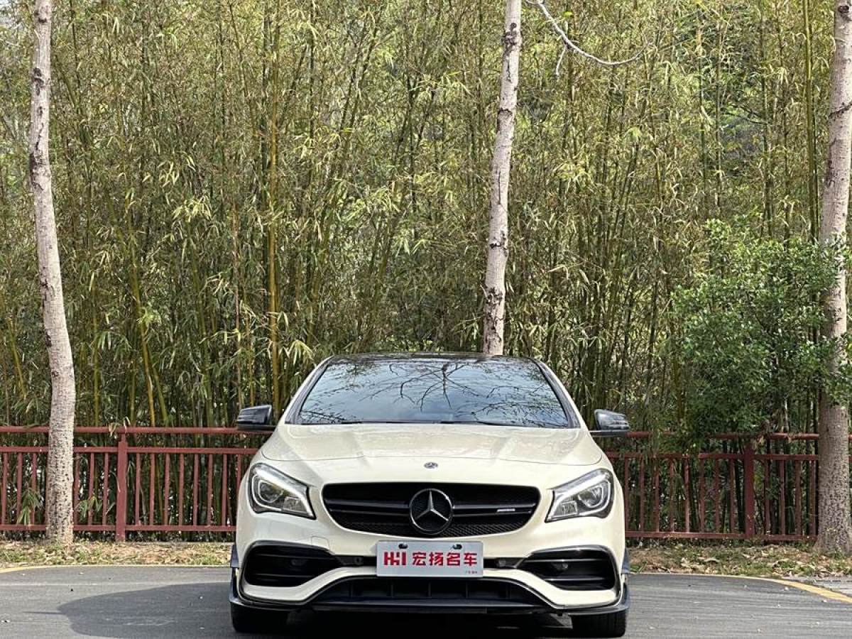 奔馳 奔馳CLA級AMG  2017款 改款 AMG CLA 45 4MATIC圖片