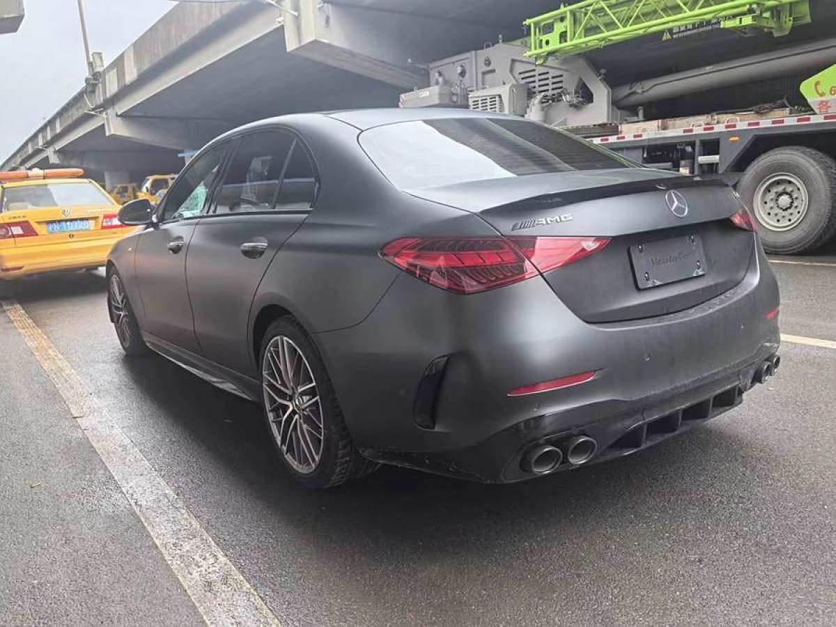 2024年6月奔馳 奔馳C級(jí)AMG  2024款 改款 AMG C 43 4MATIC