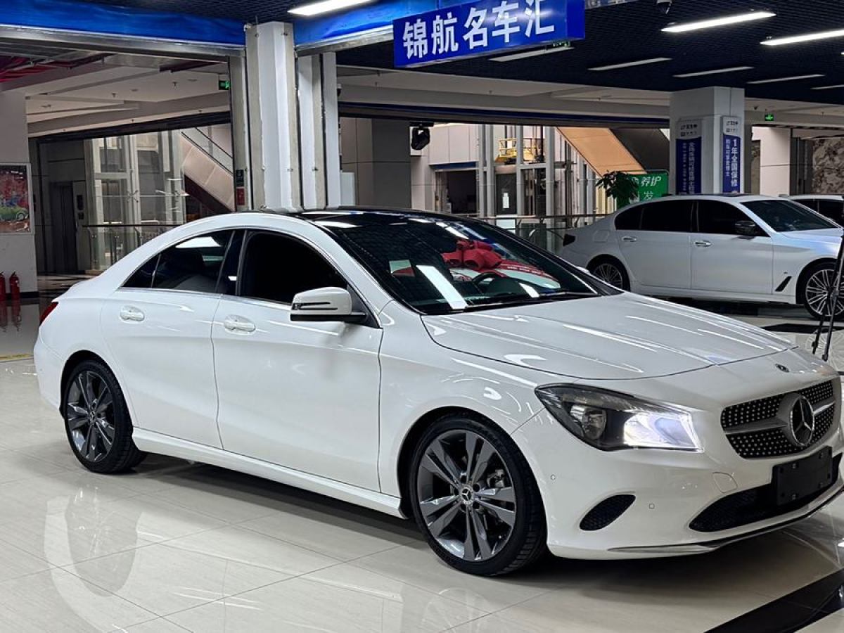 奔馳 奔馳CLA級(jí)  2018款 CLA 200 動(dòng)感型圖片