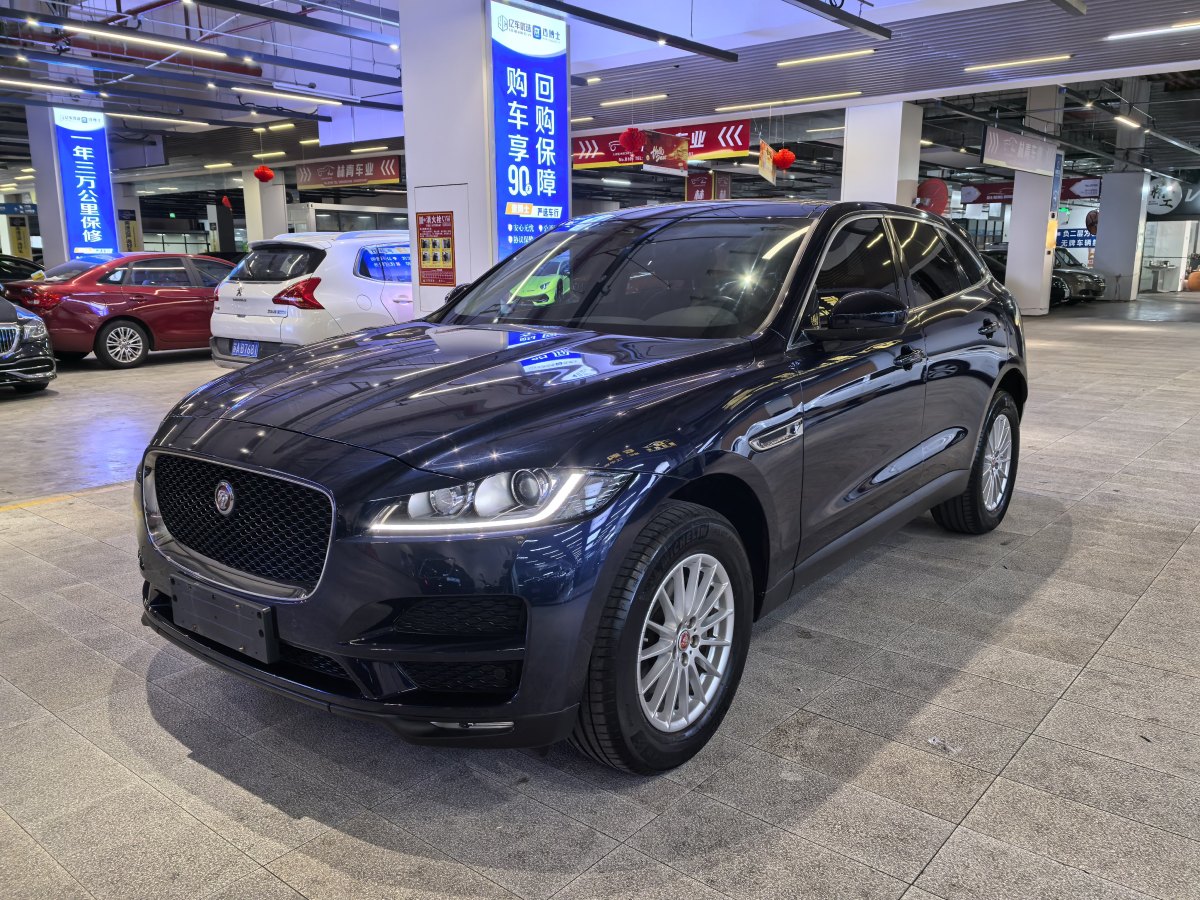 捷豹 F-PACE  2018款 2.0T 四驅都市尊享版圖片