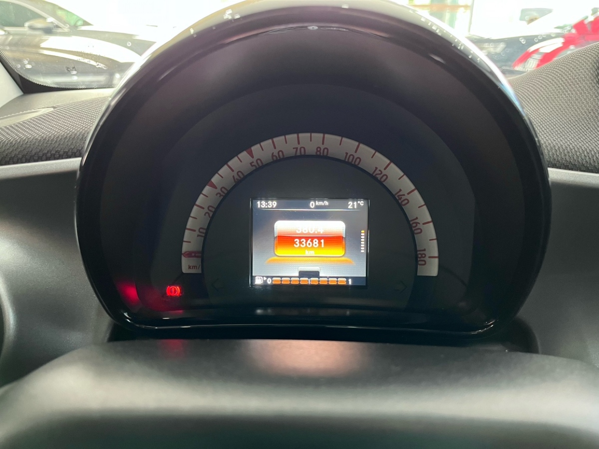 2019年10月smart fortwo  2019款 0.9T 66千瓦硬頂動(dòng)擎版 國(guó)VI