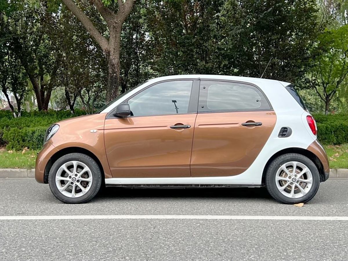 2017年2月smart forfour  2016款 1.0L 52千瓦靈動版