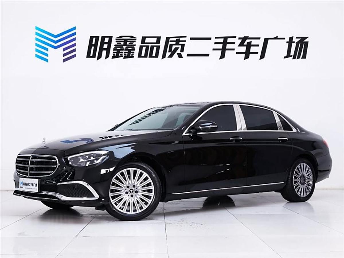 奔馳 奔馳E級  2023款 改款 E 300 L 時尚型圖片