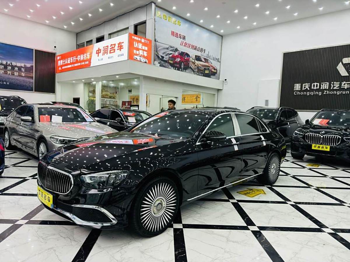 奔馳 奔馳E級  2021款 改款 E 300 L 尊貴型圖片