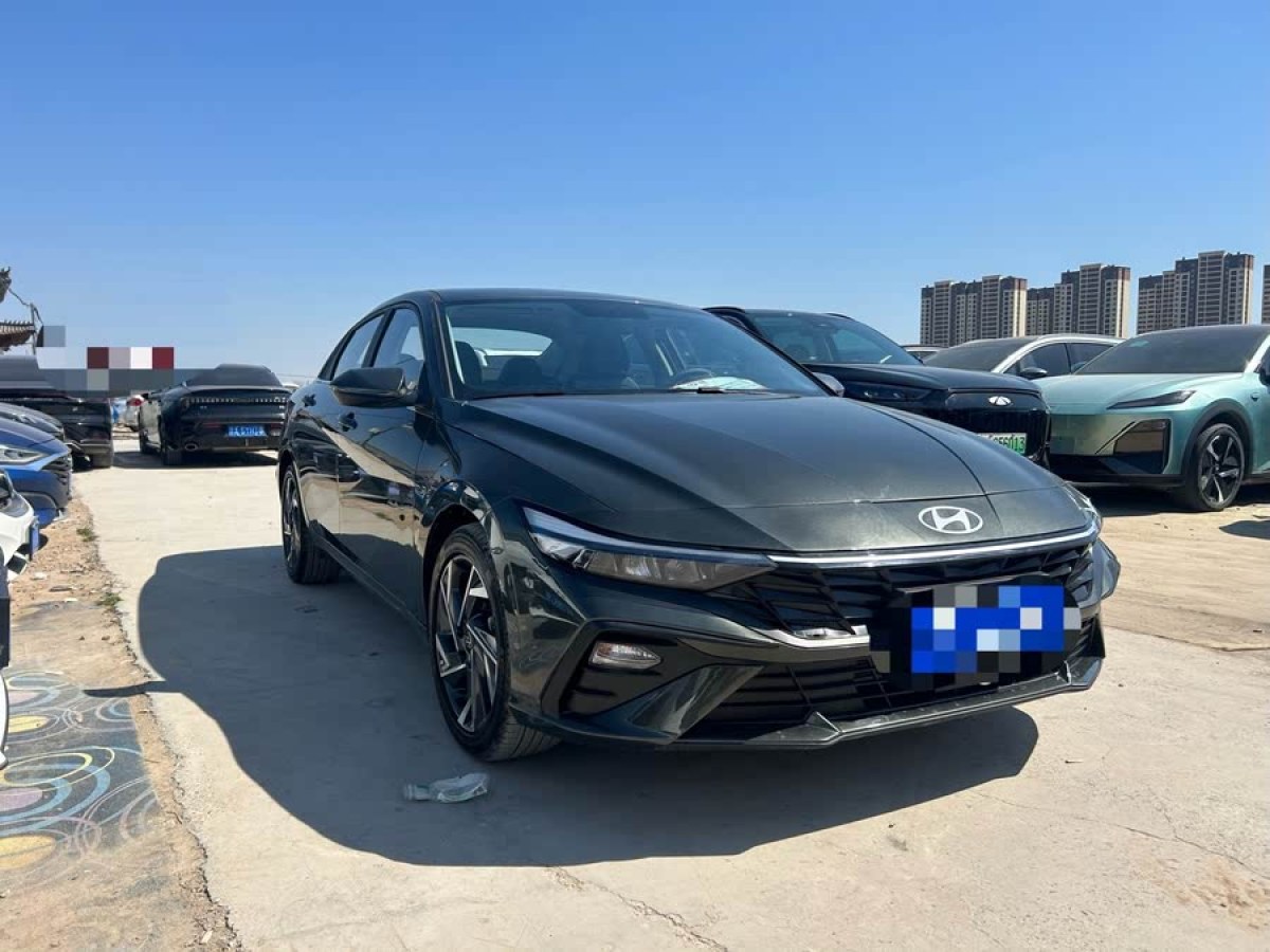 現(xiàn)代 伊蘭特  2023款 1.5L CVT GLX精英版圖片