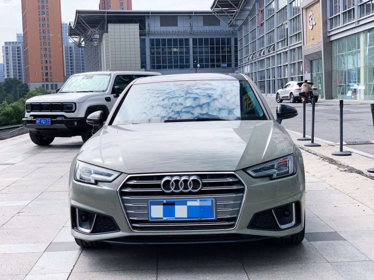 2019年6月奧迪 奧迪A4L  2019款 40 TFSI 時尚型 國V